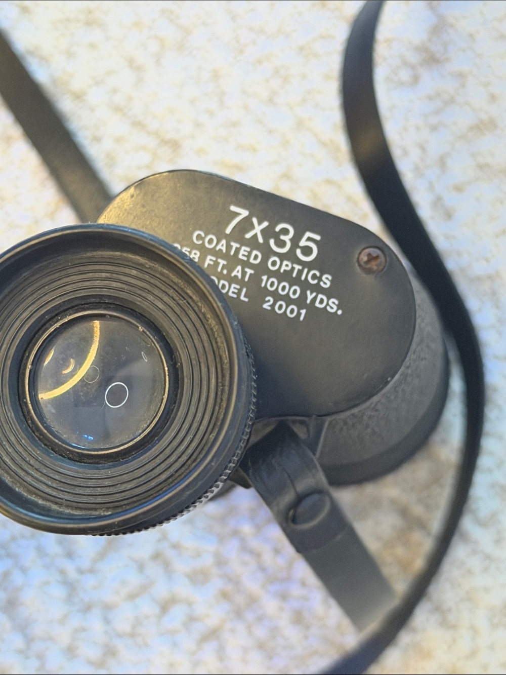Traq Black Binoculars 7x35 model 2001 - Picture 4 of 5